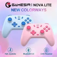 Gamesir Nova Lite Nintendo Switch Controller PC Gamepad Bluetooth Hall Efeito Joysticks Marca Novas Maneiras De