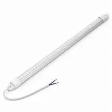 Kit Barra LED 50cm Régua 72 Leds IP67 10w 6500K Cervejeira Geladeira Freezer Refrigerador Luz Fria