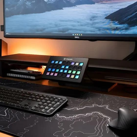 Suporte Stream Deck XL Para Stand de Monitor