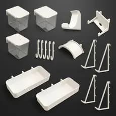 kit de Acessórios para Pegboard