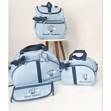 kit bolsas  maternidade personalizado,
