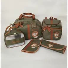 Bolsas maternidade personalizadas 5 itens.