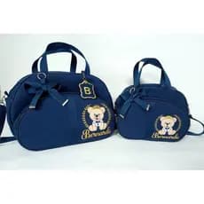 kit bolsas maternidade personalizado com nome.