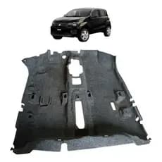 Tapete Carpete Assoalho Fiat Mobi 2017 2023 Preto