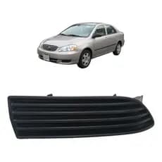 Moldura Farol Milha Direit Corolla 2002 2008 Preto Direito