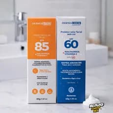 Protetor Solar Facial Dermachem FPS 85 ou 60 Toque Seco Rápida Absorção Controle Oleosidade