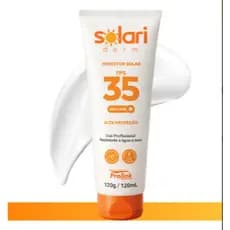 Protetor Solar Dermachem FPS 35 Rosto e Corpo Proteção UVA UVB Toque Seco Não Oleoso Uso Diário