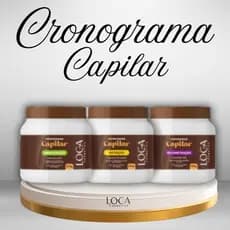 Cronograma Capilar 250g (cada máscara) - Loca Cosmetics