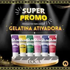 Gelatina Bisnaga - Ativadora de Cachos - 200g