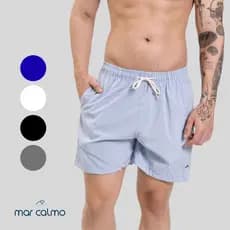 SHORT TACTEL COM ELASTANO LISO CADARÇO CRU CORRIDA ACADEMIA CAMINHADA PRAIA