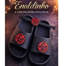 CHINELO NUVEM + PULSEIRA YOUTUBER ENALDINHO LANÇAMENTO ANNASE SHOES