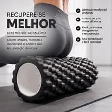 Rolo de Massagem Liberação Miofascial Yoga Massagem Corporal