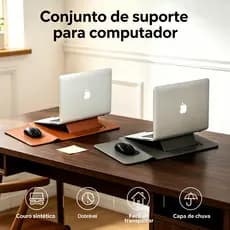 Laptop Bag For Macbook NEO 13 A3404 2026 Air M2 13.6 13/14/15/16 Inch Multipurpose Bag PU Leather Case With Stand Mous