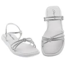 Sandália Rasteirinha Feminina Elegante flat Papete confortável Antiderrapante Envio Imediato