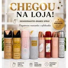 Perfume corporal body spray arabe 200ml | originais