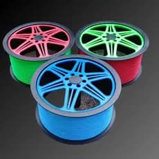Carretilha de Pipa Grande 25 cm - Rolamento Duplo com Linha Lançamento