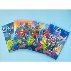 Cadernos Brochura, Tilibra, 1/4, Capa Dura, Marvel
