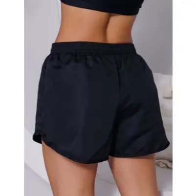 Shorts Tactel Feminino Saída de praia pareô Canga Short de Academia