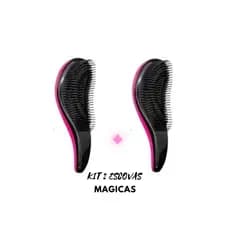 Kit 2 Escovas Magicas Cores Aleatorias