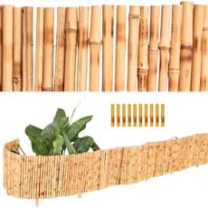Cerca de Bambu 50cmx3,6m + 10 Tutor de 10cm KCB50X3,6m/ACM10UT10