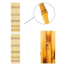 Kit 20 Suporte Tutor Para Plantas Cercas Artesanatos Vasos de Bambu 45cm ACM20UT45