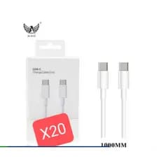 20,10,6 Cabo de carregamento rápido Cabo USB tipo C para USB tipo C para dispositivos tipo C
