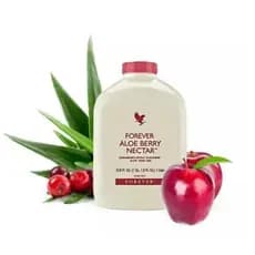 Aloe Vera Gel Suco De Babosa Com Uva do Monte Berry Nectar 1L Forever living original com Sabor