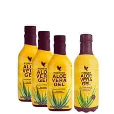 Cesta de Aloe Vera Gel Forever 4 Unidades Qualidade e Pureza Garantida