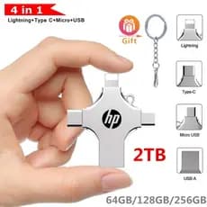 Pendrive USB 4 Em 1 Tipo C OTG 1tb 2tb 64gb Stick 128gb 256gb De Memória Para PC Android 512gb