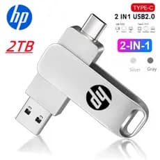 2TB pendrive De metal OTG 1TB 512GB 256GB 128GB 64GB 32GB 16GB Tipo USB Duplo