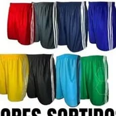 Bermuda Masculina Esportiva Com Listras Dry Fit Cós Elástico | Roupa Masculina Confortável