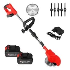 Aparador De Grama 48v 1580w Nakasaki Sem Fio Jardim Potente Laranja