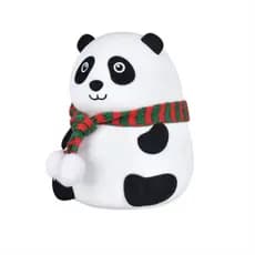Luminária De Silicone Nocturna Sensor De Toque Panda Sorriso