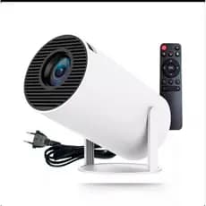 Mini Projetor Portátil 1080 Android Full Hd SmartWifi Cinema cor branco