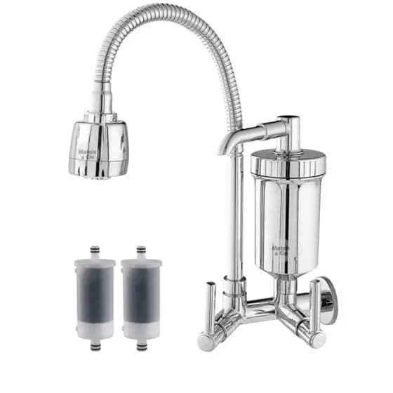 Torneira Gourmet Parede com Filtro Flexível 2 Jatos Cromada Cozinha