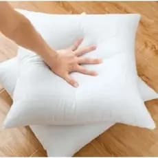 Enchimento Almofada Refil 45x45  Branco Fofinho Kit Com 2 Unidades