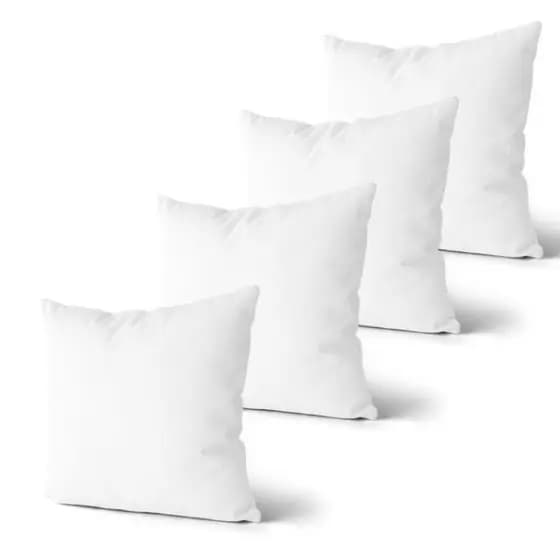 Kit 3 Enchimento Refil Almofada 45x45 Branco