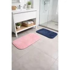 Tapetes De Banheiro,Antiderrapante Super Soft Macio,60x40cm Absorve Água Rápido