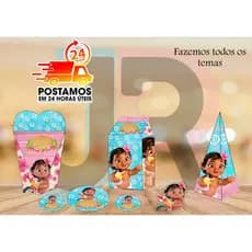 100 ITENS LEMBRANCINHAS PERSONALIZADAS MOANA E TODOS OS TEMAS | ENVIO EM 24 HORAS