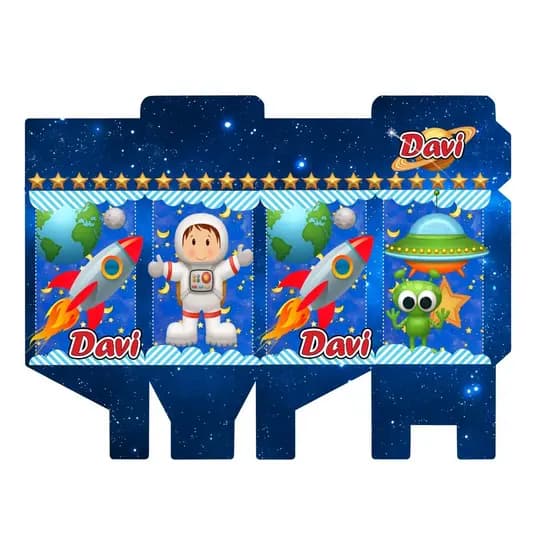 Kit festa lembrancinhas personalizadas ASTRONAUTA 03
