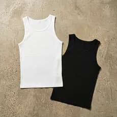 Kit com 2 Regata Masculina Canelada Estilo Americano. - Regata Us Drip Canelada Rapper Slim Fit