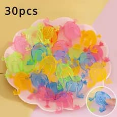 30pcs Sapo Saltitante Pai-Filho Interativo Saltando Pequeno mini Brinquedo Infantil De Plástico