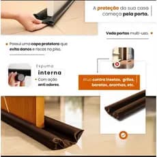 Veda porta Protetor de porta Veda insetos Veda pó