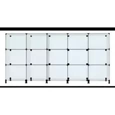 balcão de vidro prateleira de vidro balcão de atendimento balcão modulado de vidro 2 metros