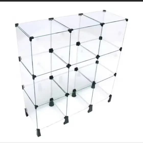balcão de vidro balcão modulado prateleira de vidro balcão de atendimento balcão de vidro temperado 90 x 100