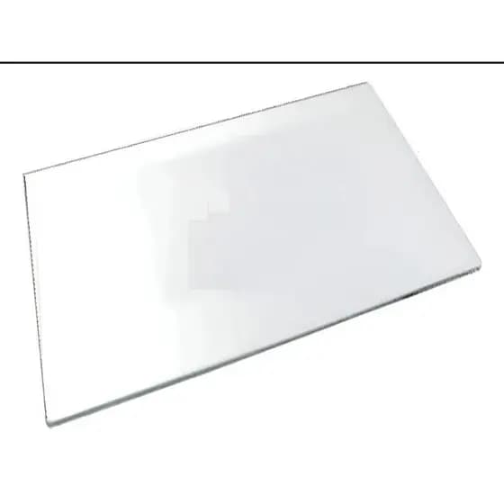 Vidro incolor 30cm x 50cm, 4mm temperado, para balcão modulado prateleira balcão de atendimento