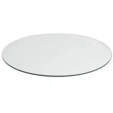 tampo redondo vidro redondo vidro de mesa redondo incolor 4 mm temperado