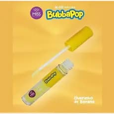 Gloss Brilho Labial Bubbapop Sabor Banana 1Un - Miss Pop