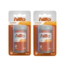 Kit 2 Un Fio Dental Vegano Aromatizado Canela 50M - Hillo