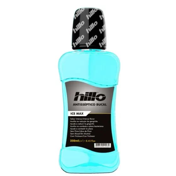 Enxaguante Bucal Hillo Ice Max 250ml – Hálito Refrescante